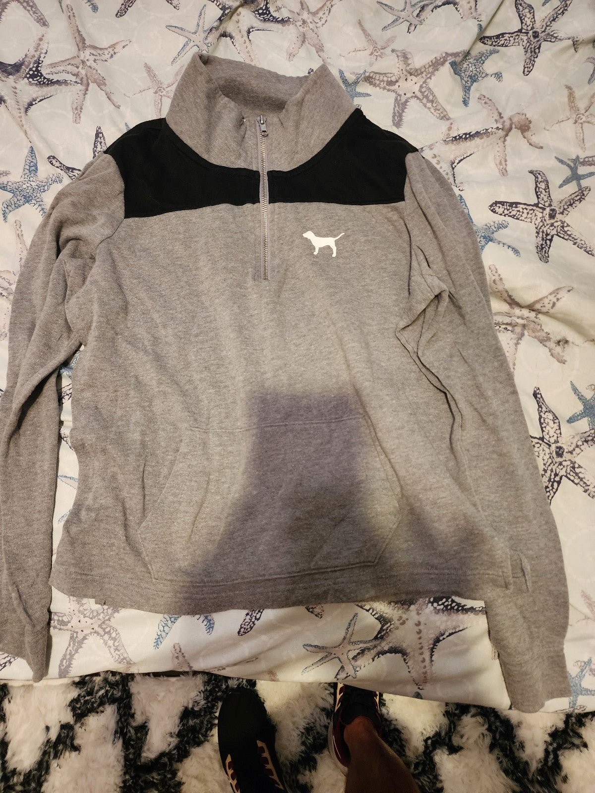 Factory Direct  PINK gray pullover JXCuyIyRL US Outlet