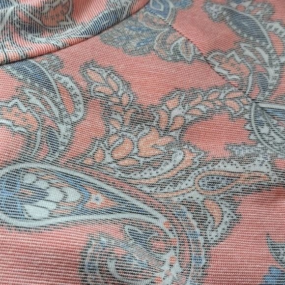 cheapest place to buy  Soft Surroundings Rayon Blend Paisley Print Empress Cut Lightweight Top gcMg5xWxa Outlet Store