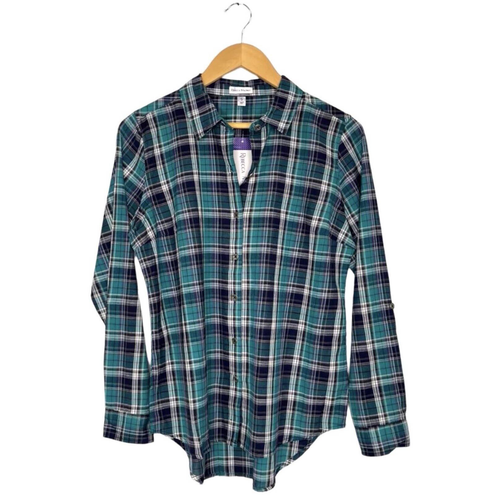 where to buy  New Rebecca Malone Womens Small Plaid But
