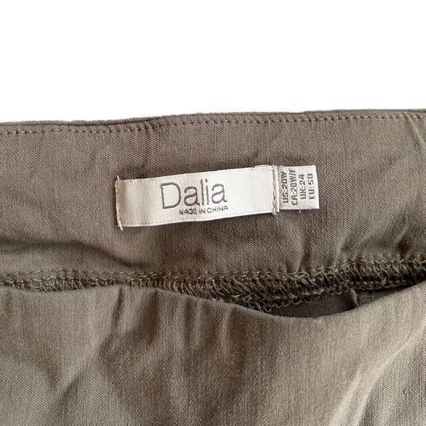 Promotions  Dalia Olive Green Trouser Pants Size 20W OPyPPqrn4 outlet online shop