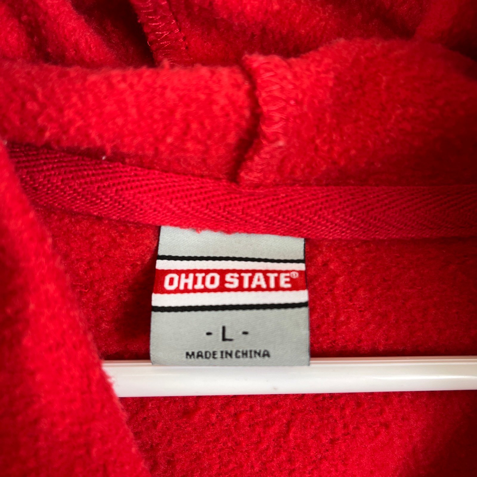 Beautiful OSU Ohio State Womens Hoodie Sweatshirt Womens Sz Lrg Red hGqYA2gdh New Style