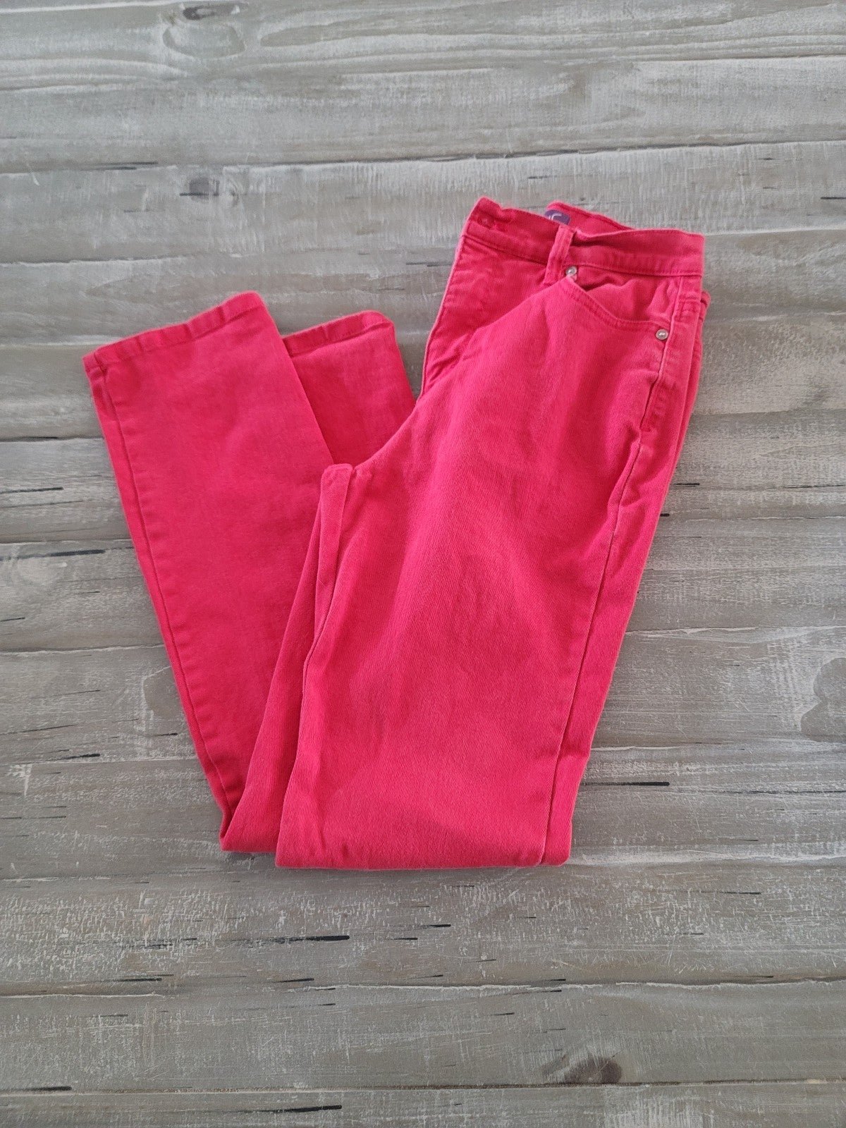 Beautiful Gloria Vanderbilt Pants Size 6 Red Amanda Tapered Jeans Ladies izyrqC0Ob New Style