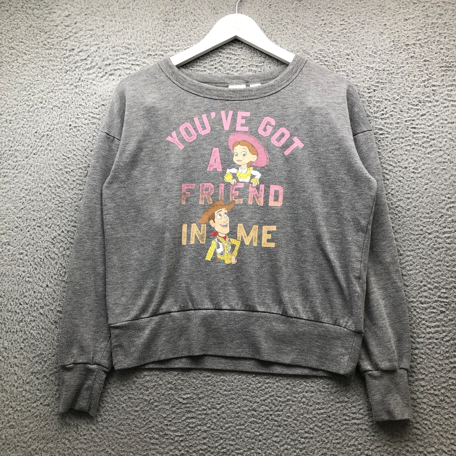 Classic Disney Pixar Toy Story Sweatshirt Womens S Long Sleeve You´ve Got A Friend In Me HqE1Ymi2Y Counter Genuine 