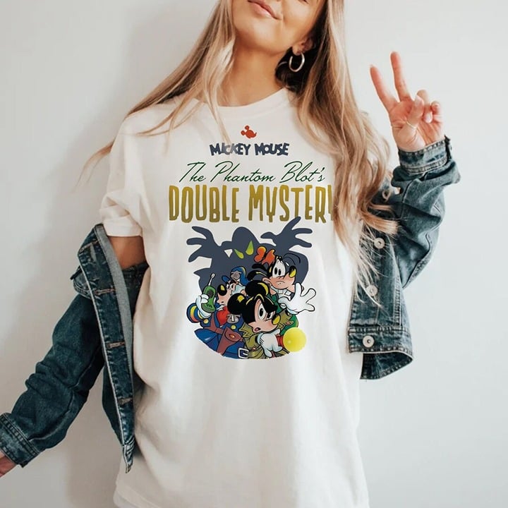 High quality Double Mystery Shirt, Mickey Mouse And Fri
