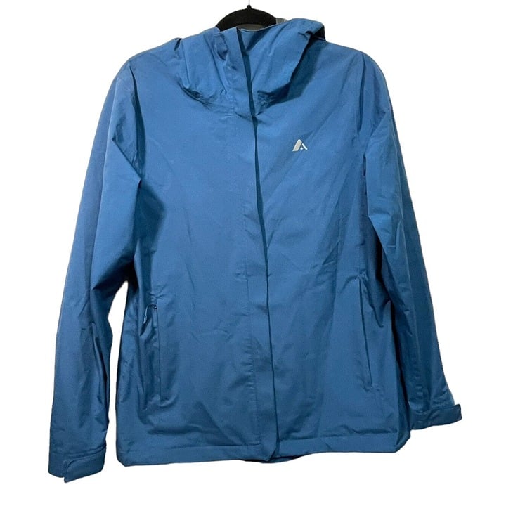 Affordable Orage Lightweight Hooded Rain Jacket Blue Wo