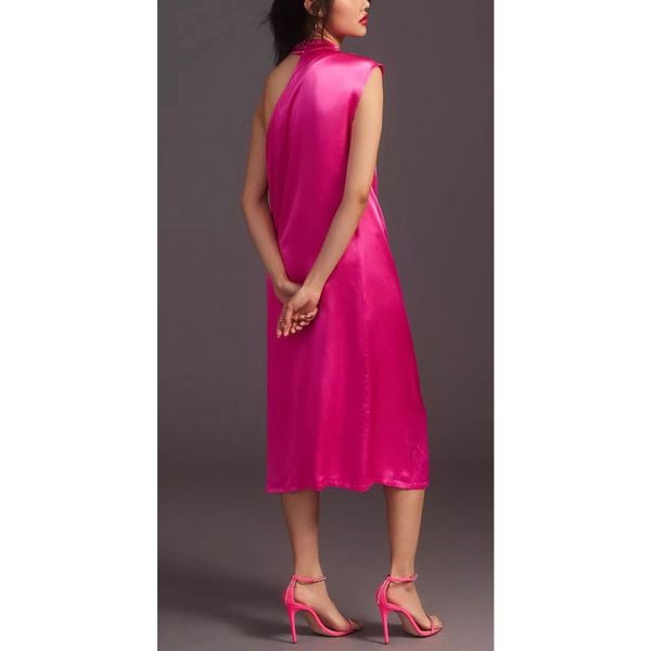 Fashion ANTHROPOLOGIE Corey Lynn Calter One-Shoulder Dress Size Medium NWT hlMfbgdQf US Outlet