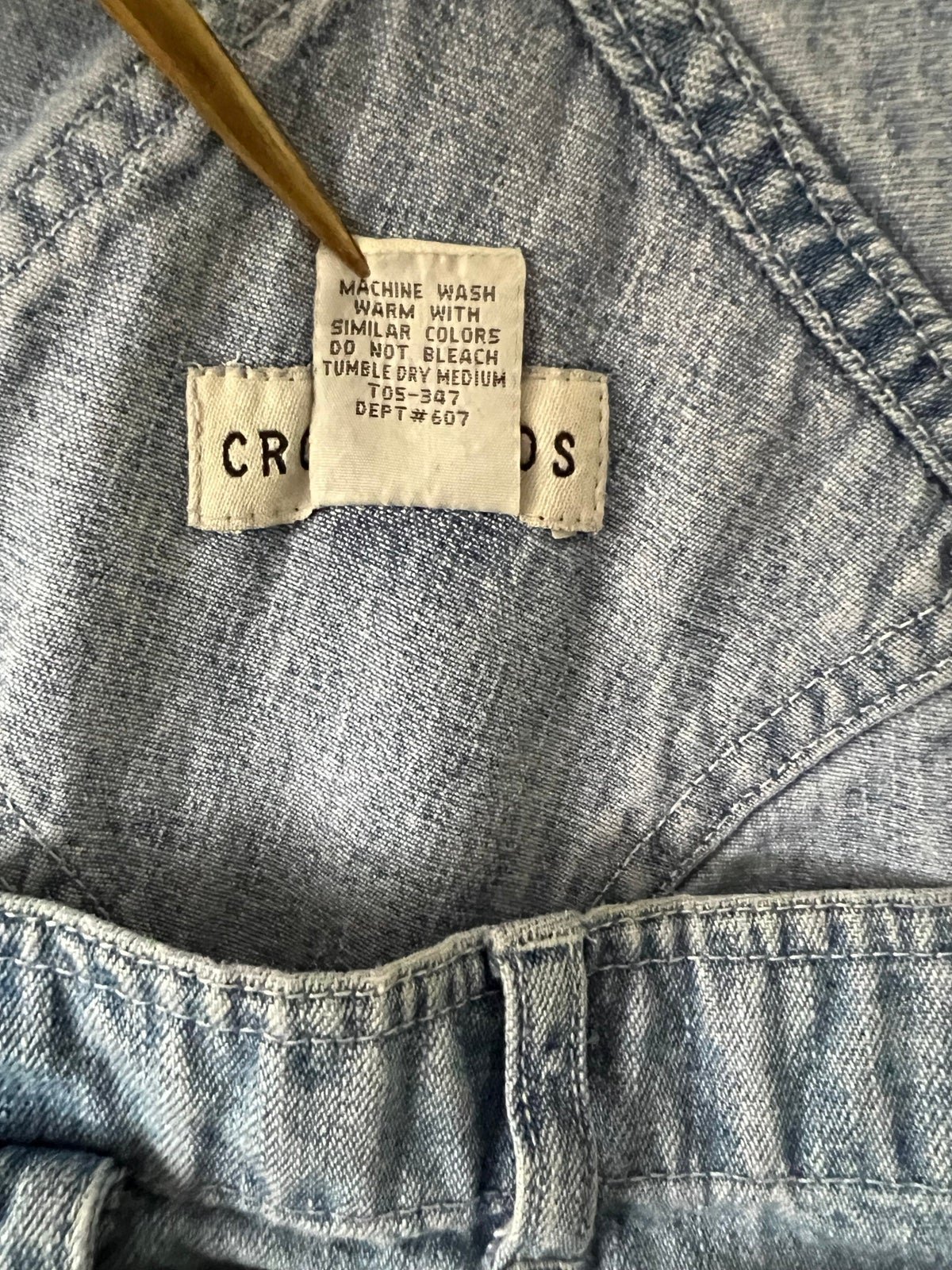 Affordable Vintage Women’s Bib Overall Shorts Crossroads Sz XLarge Cotton Denim 90s Y2K EVC OdHV9jYqJ US Sale