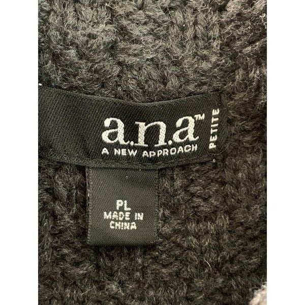 Elegant Women’s Ana sweater tunic top size L Petite black 5726 lDyQe7Yk5 for sale