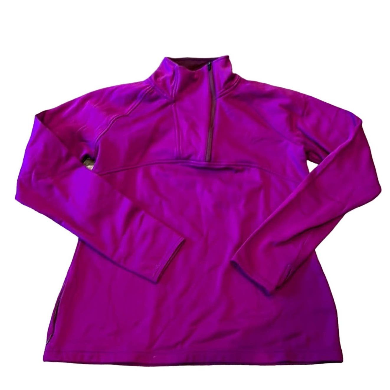 Elegant Title Nine Asymmetrical Quarter Zip Purple Fleece Size M gjJ47VU1s online store