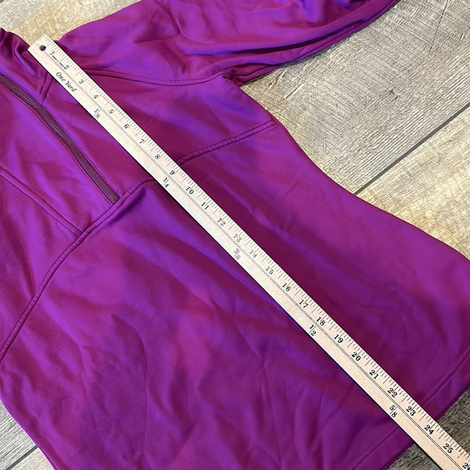 Elegant Title Nine Asymmetrical Quarter Zip Purple Fleece Size M gjJ47VU1s online store