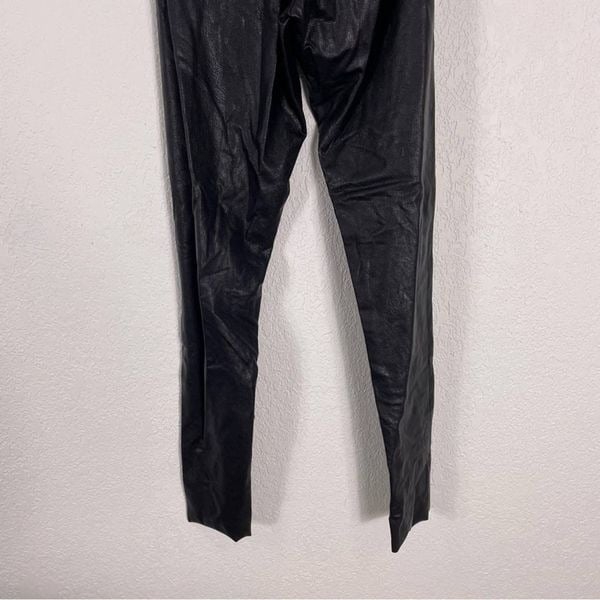 Buy Commando Black High Waisted Faux Leather Leggings kuDRkQR6y no tax