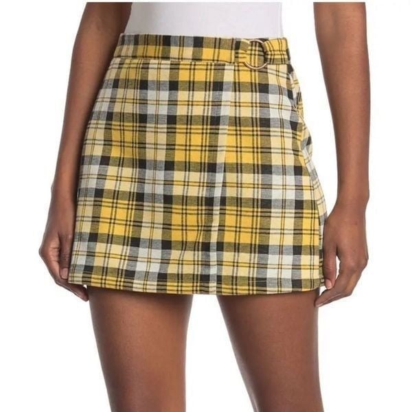 large discount NWT ABOUND Plaid Mini skirt goDTPJjOZ Cheap