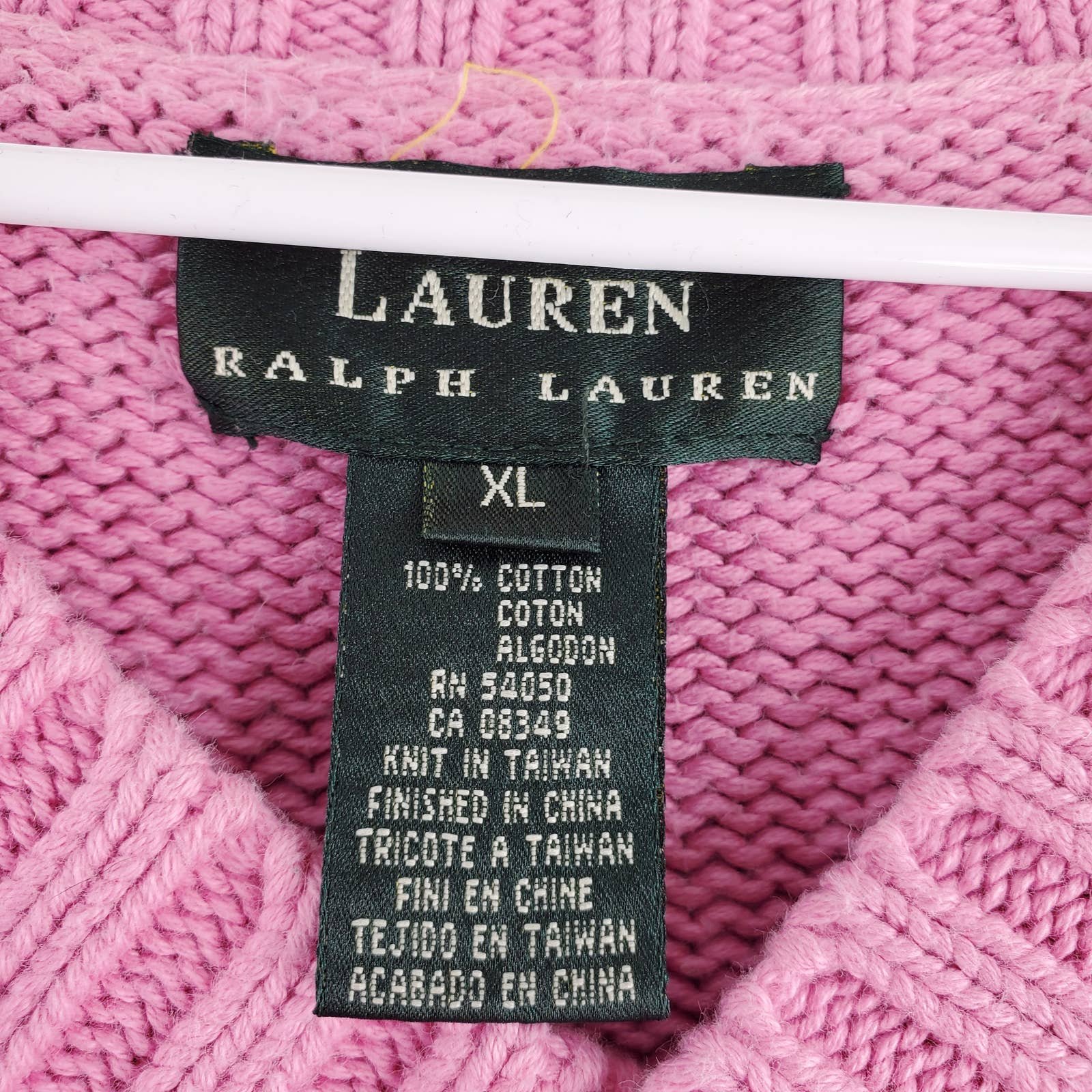 Perfect Lauren Ralph Lauren Green Label XL V-neck Long Sleeve Chunky Slouchy Sweater m2Xpe8C6p Cheap