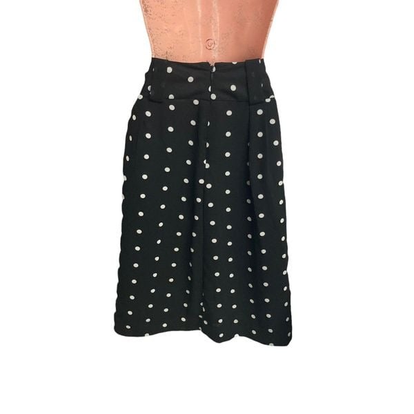 Fashion WORTHINGTON Women’s Black & White Polka Dot Skirt Size 4 ohG3dojdV Factory Price