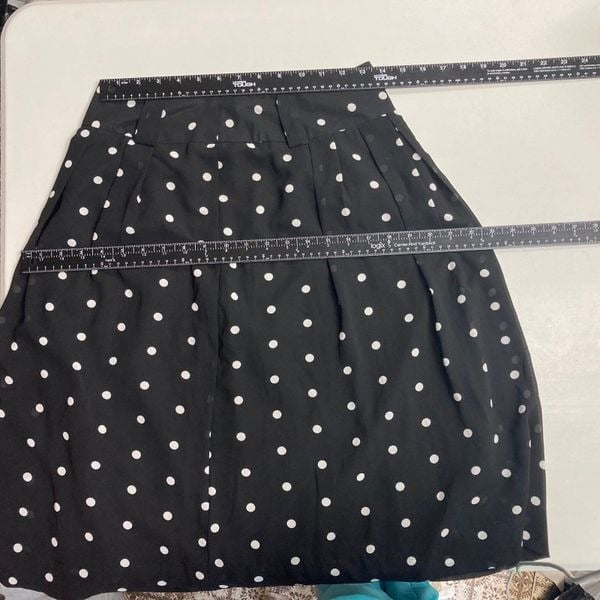Fashion WORTHINGTON Women’s Black & White Polka Dot Skirt Size 4 ohG3dojdV Factory Price