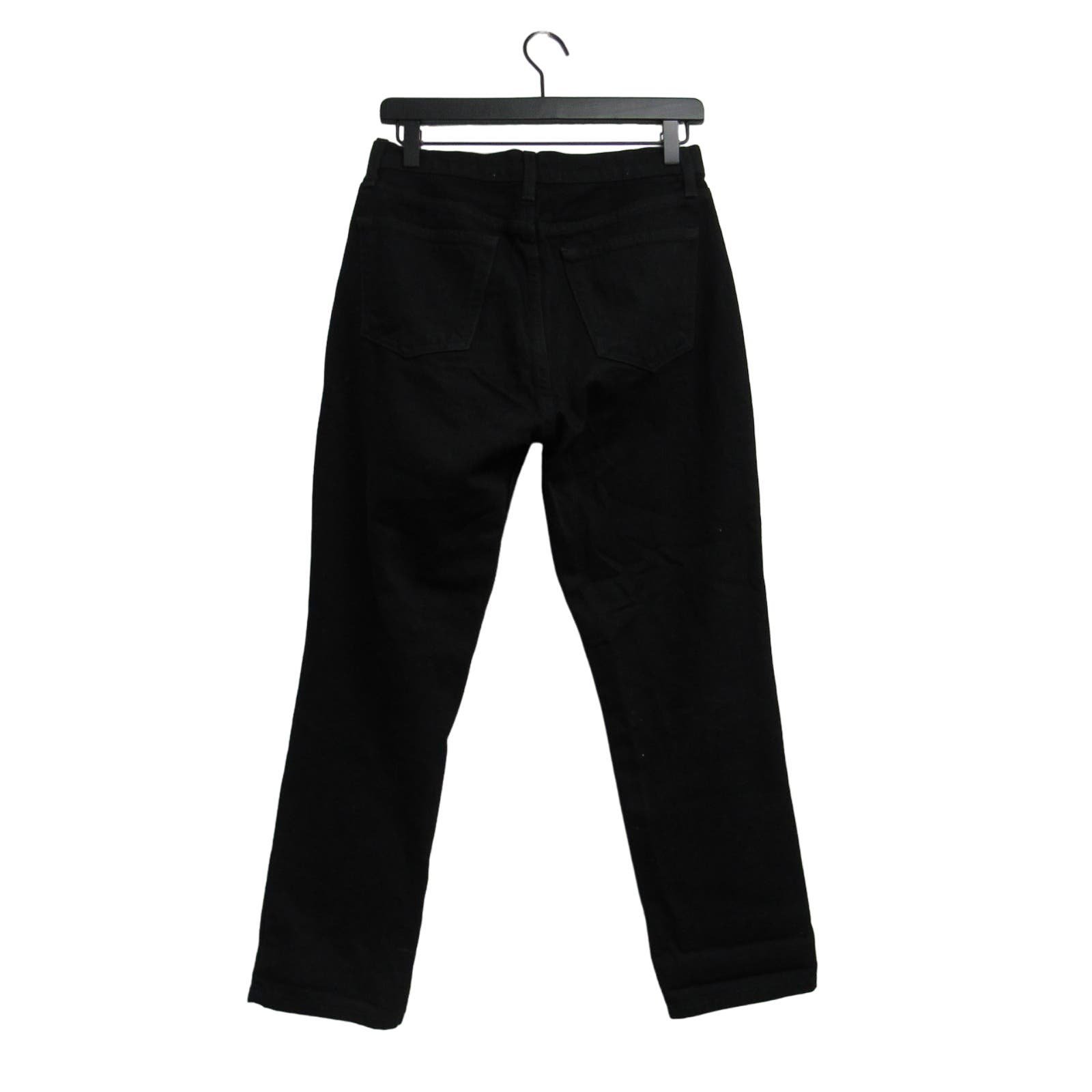 high discount REFORMATION Julia High Waist Cigarette Crop Jeans in Black Size 28 P96PakgVZ outlet online shop