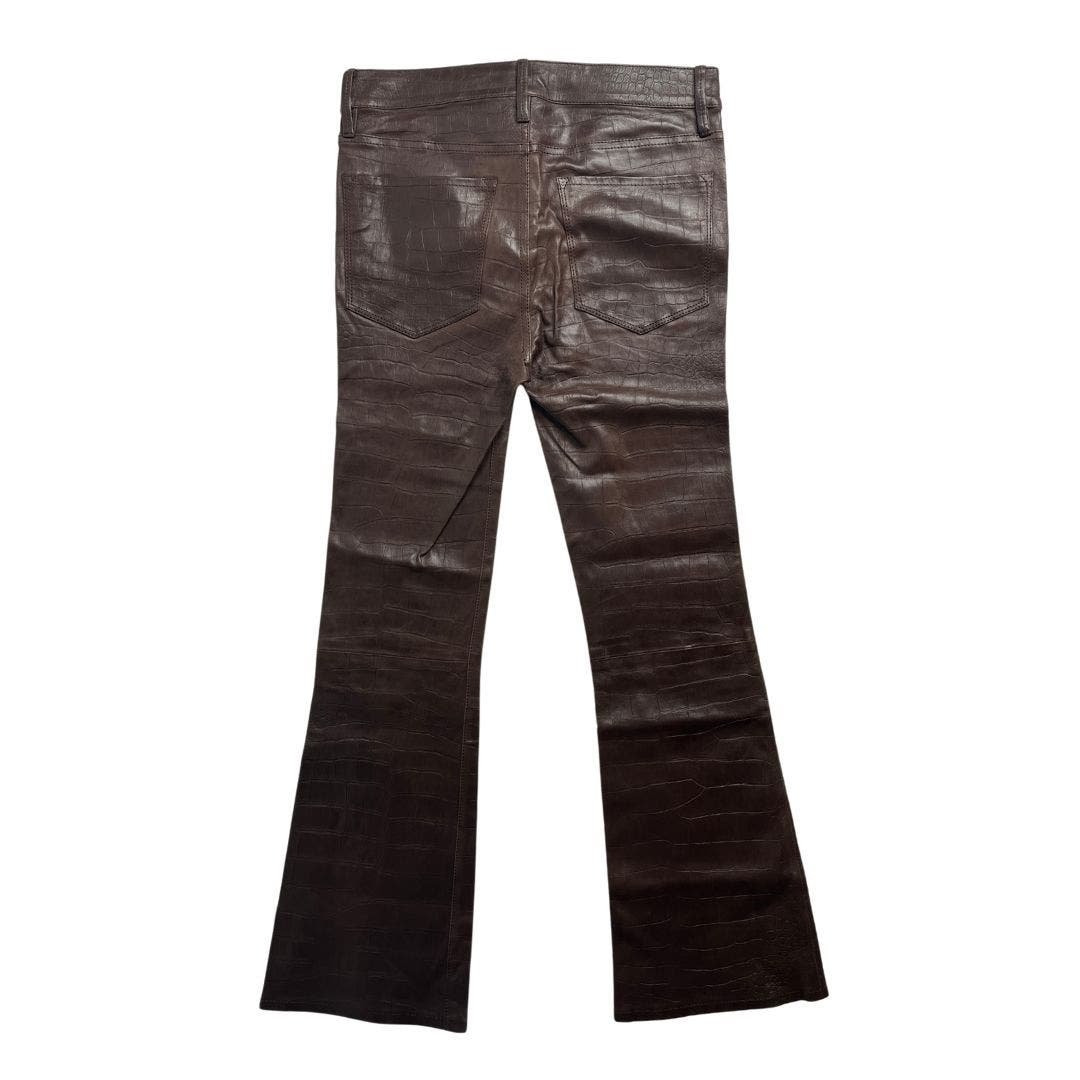 Latest  5-50 FRAME Women´s Pants 100% Lamb Leather Brown Size 25 M1t7JB4gE Zero Profit 