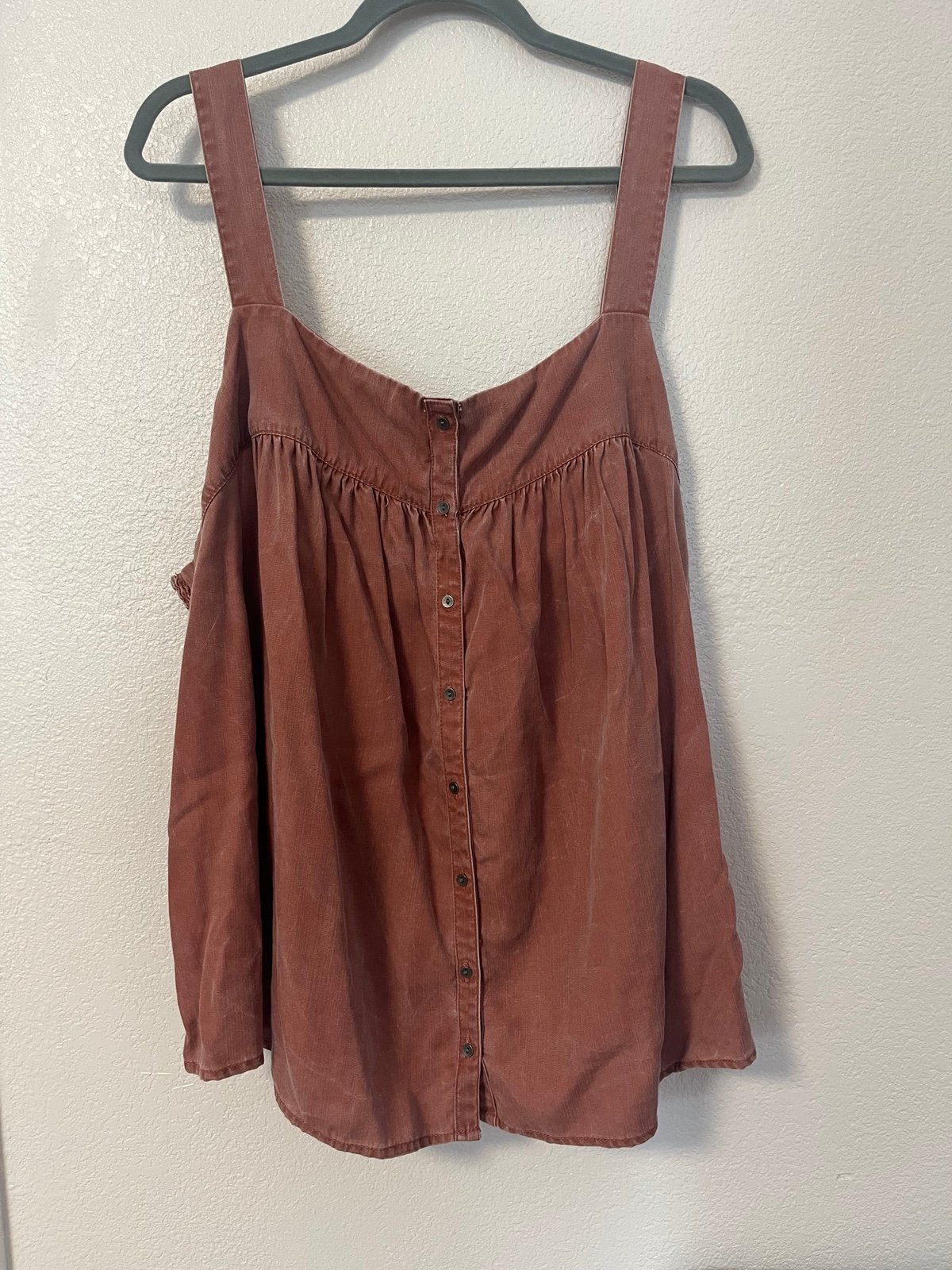 large discount Old Navy Size 3X Garment-Dyed Button-Front No-Peek Cami Top for Women NVWZmazoH just for you