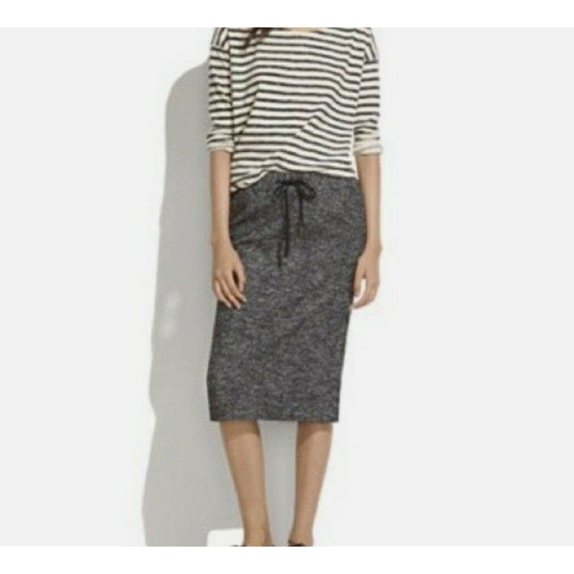 Discounted Madewell Womens Game Plan Pull On Skirt Wool