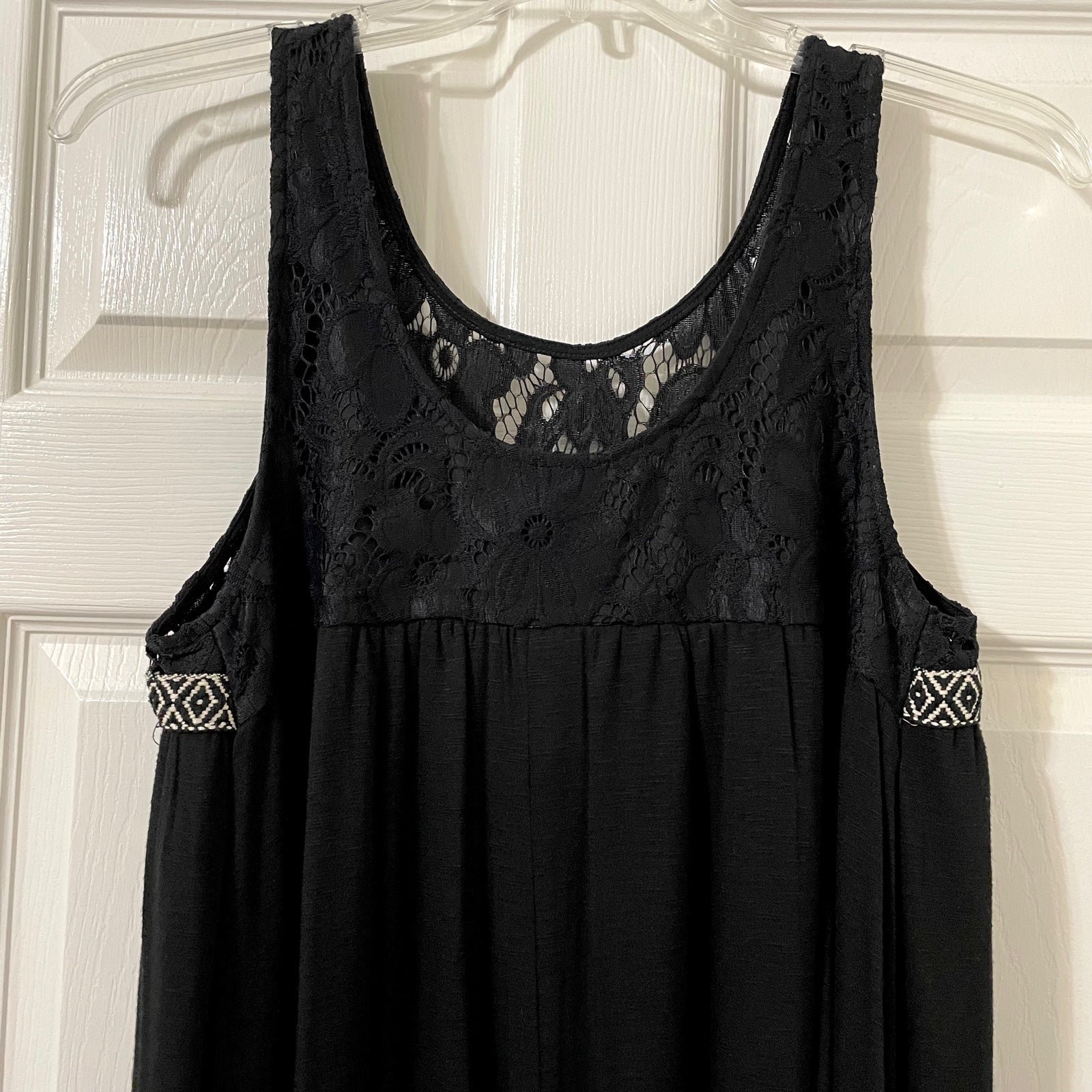 large discount Alya Black Tunic Dress Size Large ixeCZKscr Counter Genuine 