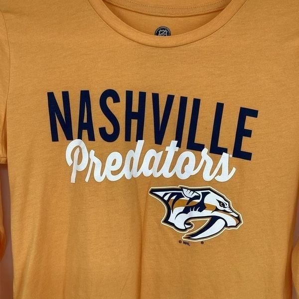 Fashion Ladies NHL Nashville Predators Long Sleeved Tee Shirt kSpxMPbWl US Outlet