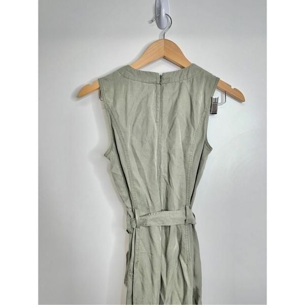where to buy  White house black market Jumpsuit Womens Size 2 Green Sleeveless Tie Front ohoqtRgzY Hot Sale