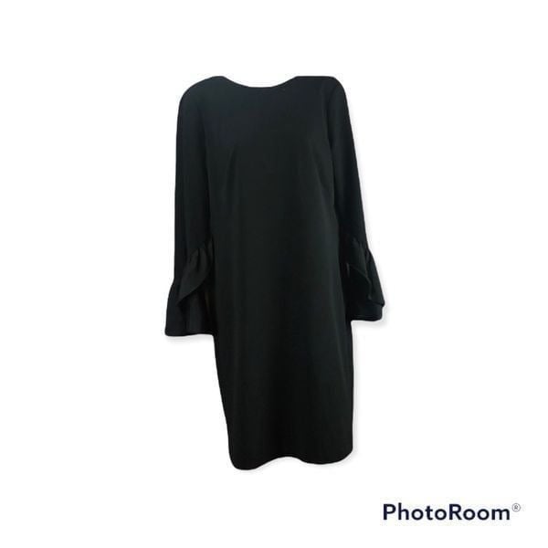 Custom Ralph Lauren black midi dress size 8 H6RufGIM3 o