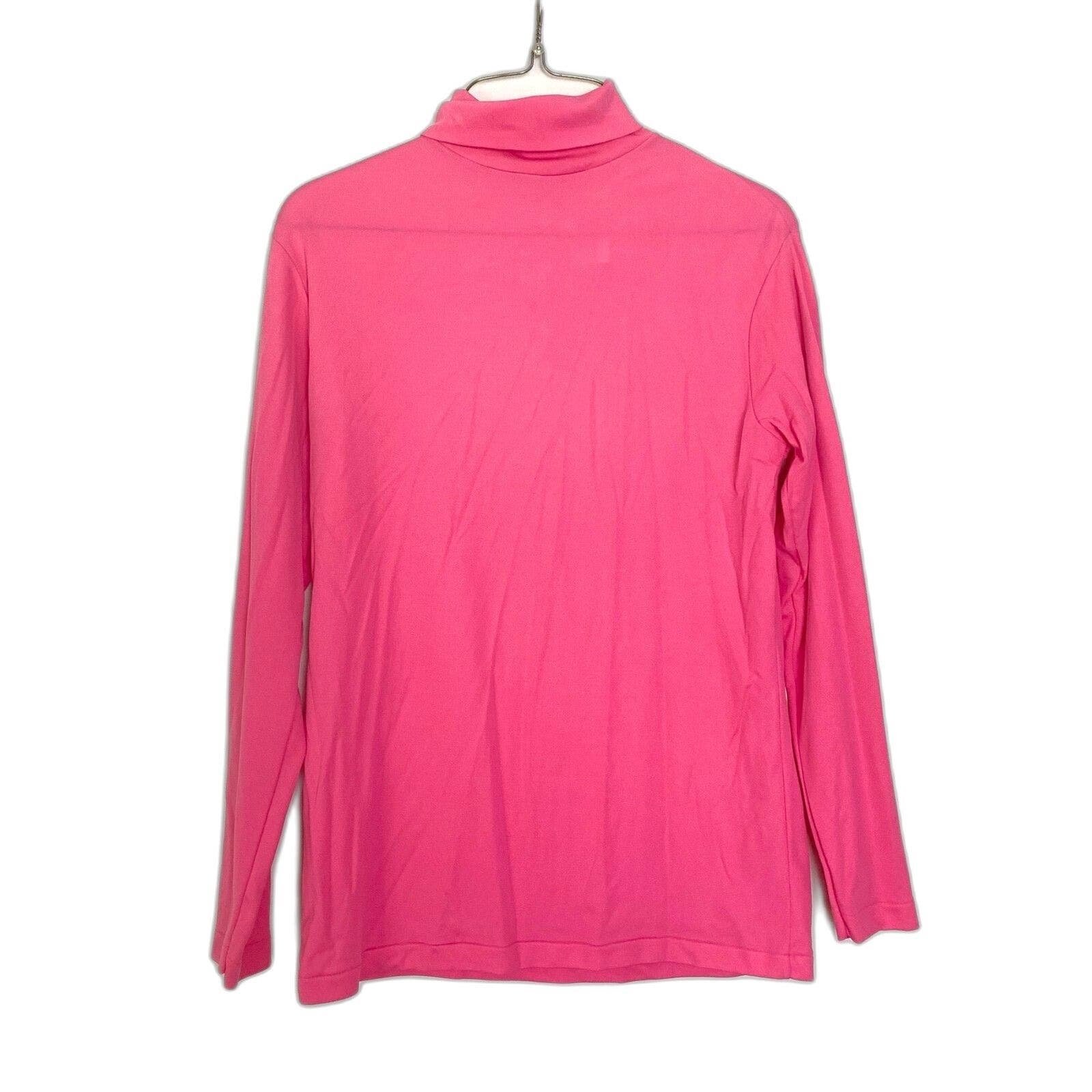 Affordable VINTAGE hot pink neon fitted long sleeve lay
