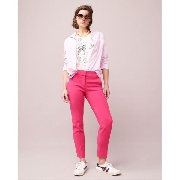 Comfortable J.crew Cameron slim cropped pant in four-season stretch pink lFND8uW4c Low Price