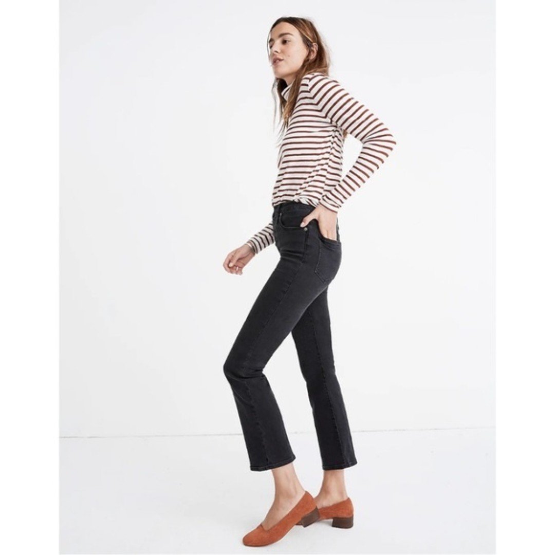 Special offer  Madewell Cali Demi-Boot Jeans in Bellspring Wash: Button-Front Edition Size 24 LYOPpXQoJ well sale