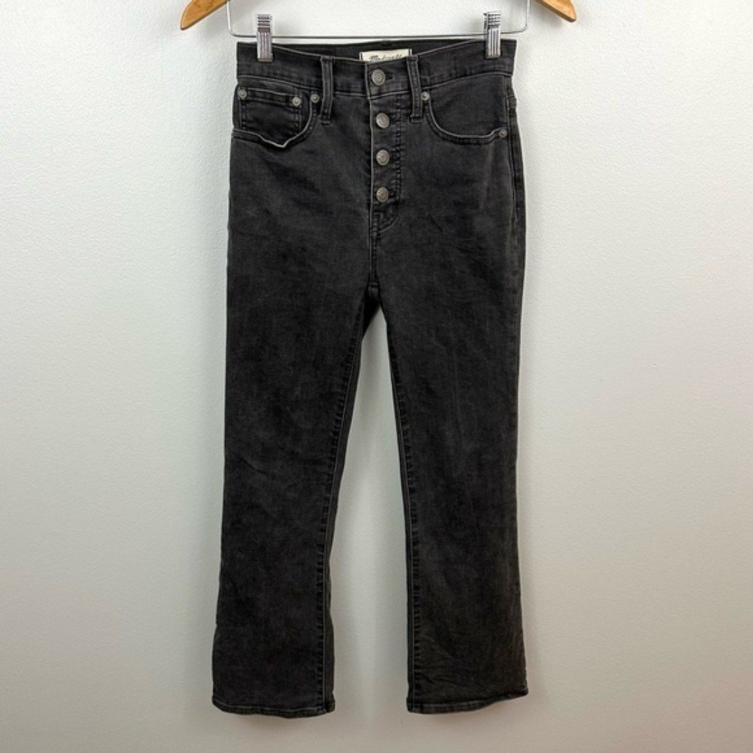 Special offer  Madewell Cali Demi-Boot Jeans in Bellspring Wash: Button-Front Edition Size 24 LYOPpXQoJ well sale