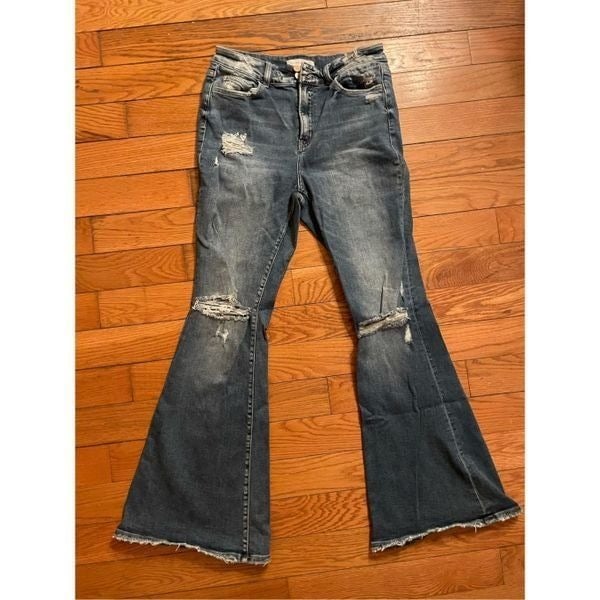 Factory Direct  Flying Monkey Super Flare Jeans n3oJRS9