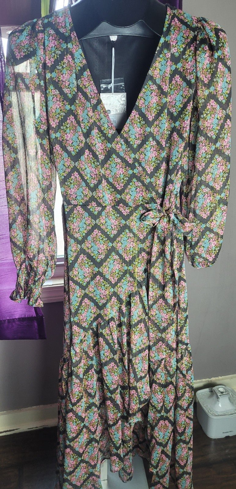 Authentic Lauren Conrad Wrap Dress K89u3Mj0L Counter Genuine 