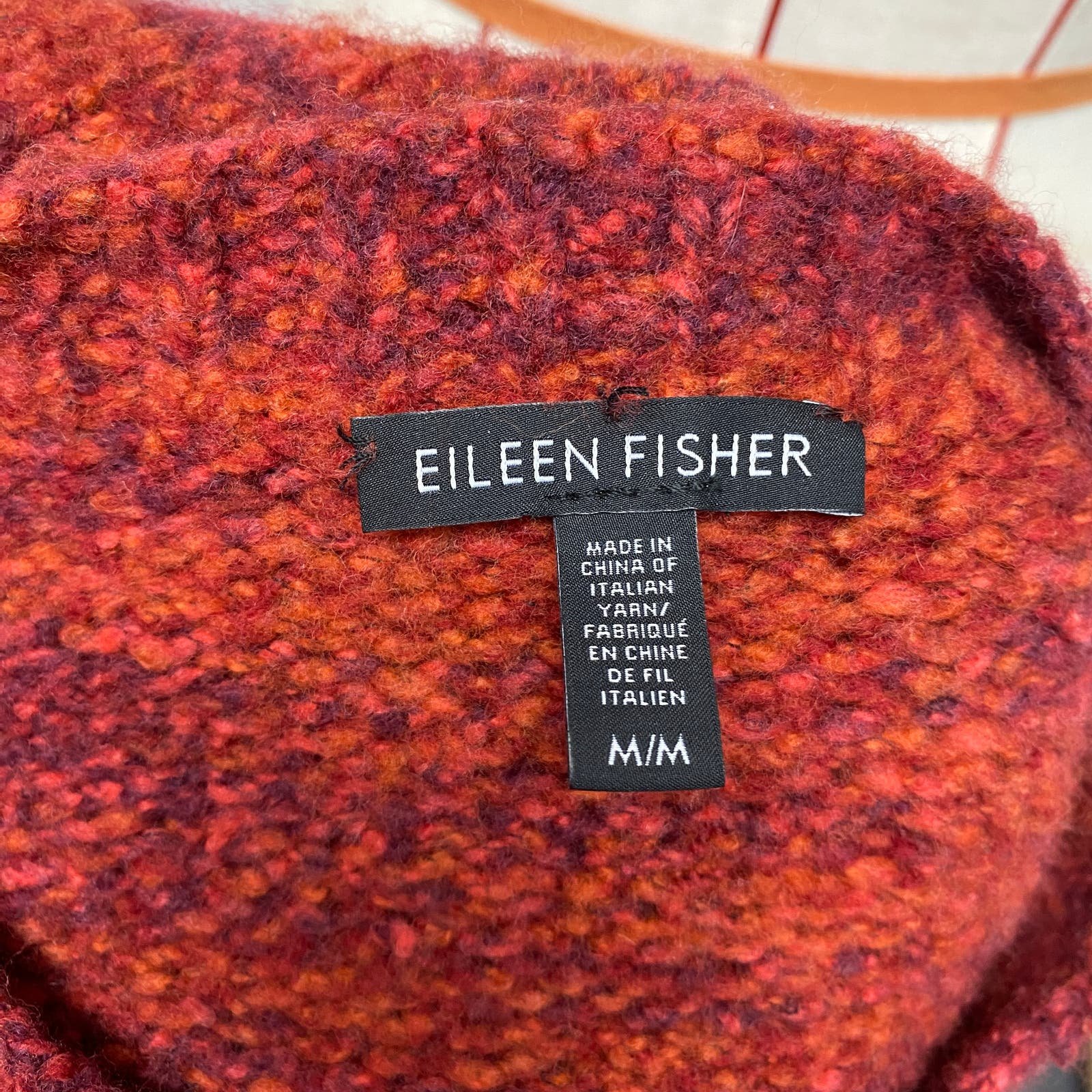 The Best Seller Eileen Fisher Womens Size M Wool Silk Blend Knit Sweater oKdIH9DBp US Sale