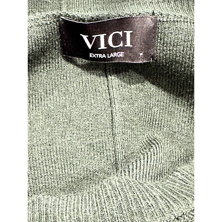 Beautiful VICI Women´s Green Sweater Dress XL h5deeOfyV Great