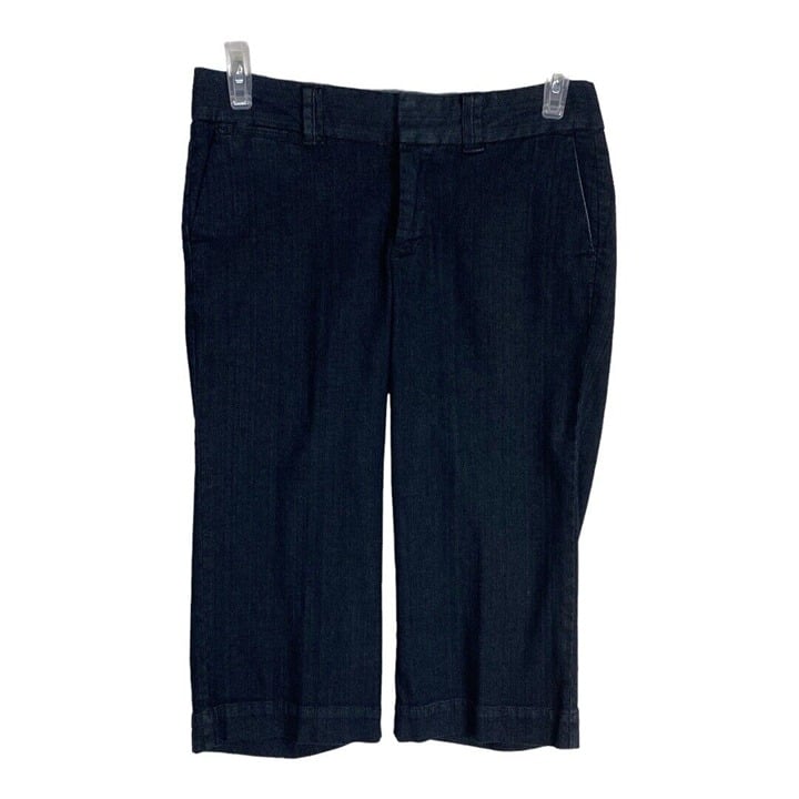 Elegant Dockers Womens  Pants Adult Size 8 Dark Wash Denim Cropped Pockets Stretch pnsBSBdWp online store