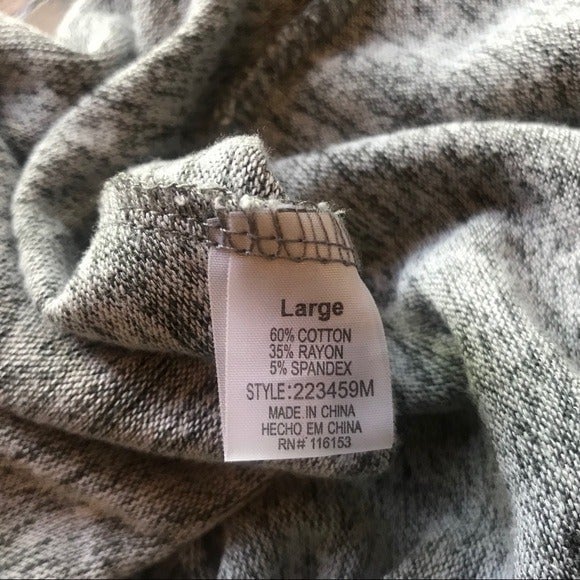 where to buy  Thyme + Honey gray light knot sweater L iaqHhhVib hot sale