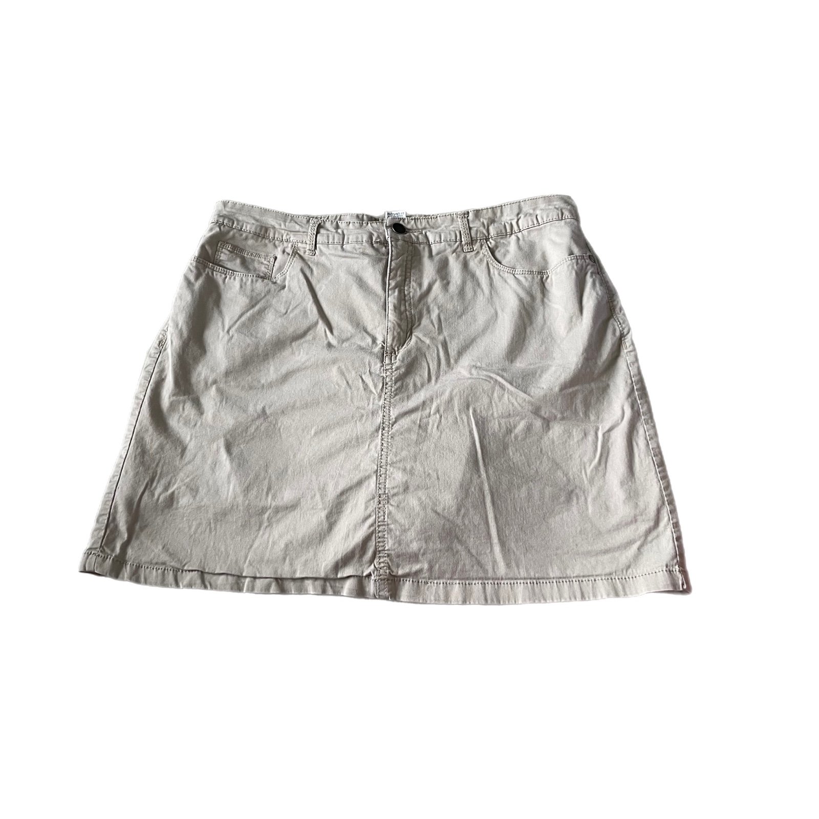 Discounted Croft & Barrow khaki classic fit skort size 12 oXQNwMJZ1 Outlet Store