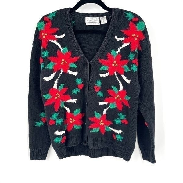 Cheap Vintage Northern Isles Christmas Cardigan Sweater