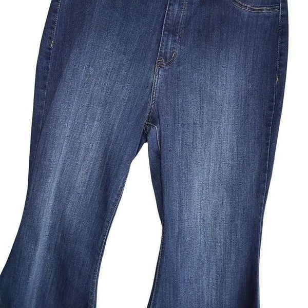 Factory Direct  Vibrant M.I.U. Womens Jeans, Hippie Stretch High Rise, Bell Bottom Jeans, Sz 1X o9oZPimMF no tax