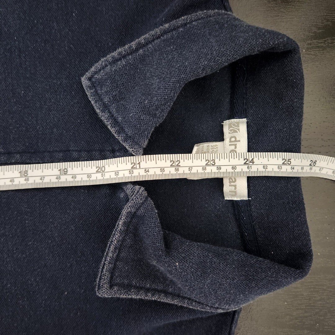 Fashion DRESSBARN Women´s Navy Blue Quarter Zip Sleeveless Polo Shirt Size M PCgcUXXsc no tax