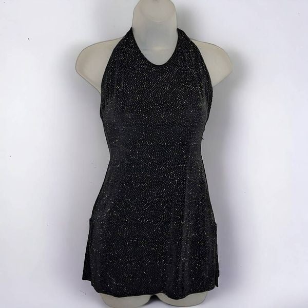 The Best Seller Y2K Glitter Halter Top size Small JdqpaBLkZ Outlet Store