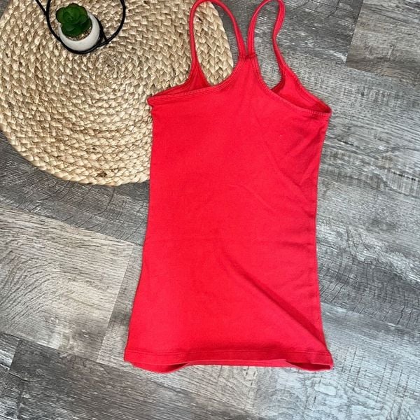 Simple Color Thread red racer back tank top size small ge2bMOY9c Fashion