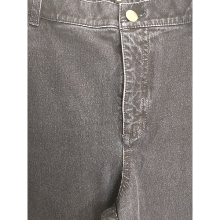 large selection Lafayette 148 stretch faded stone wash denim, black/grey, boot cut Jeans, sz 16 HAY6bAGmz Online Shop