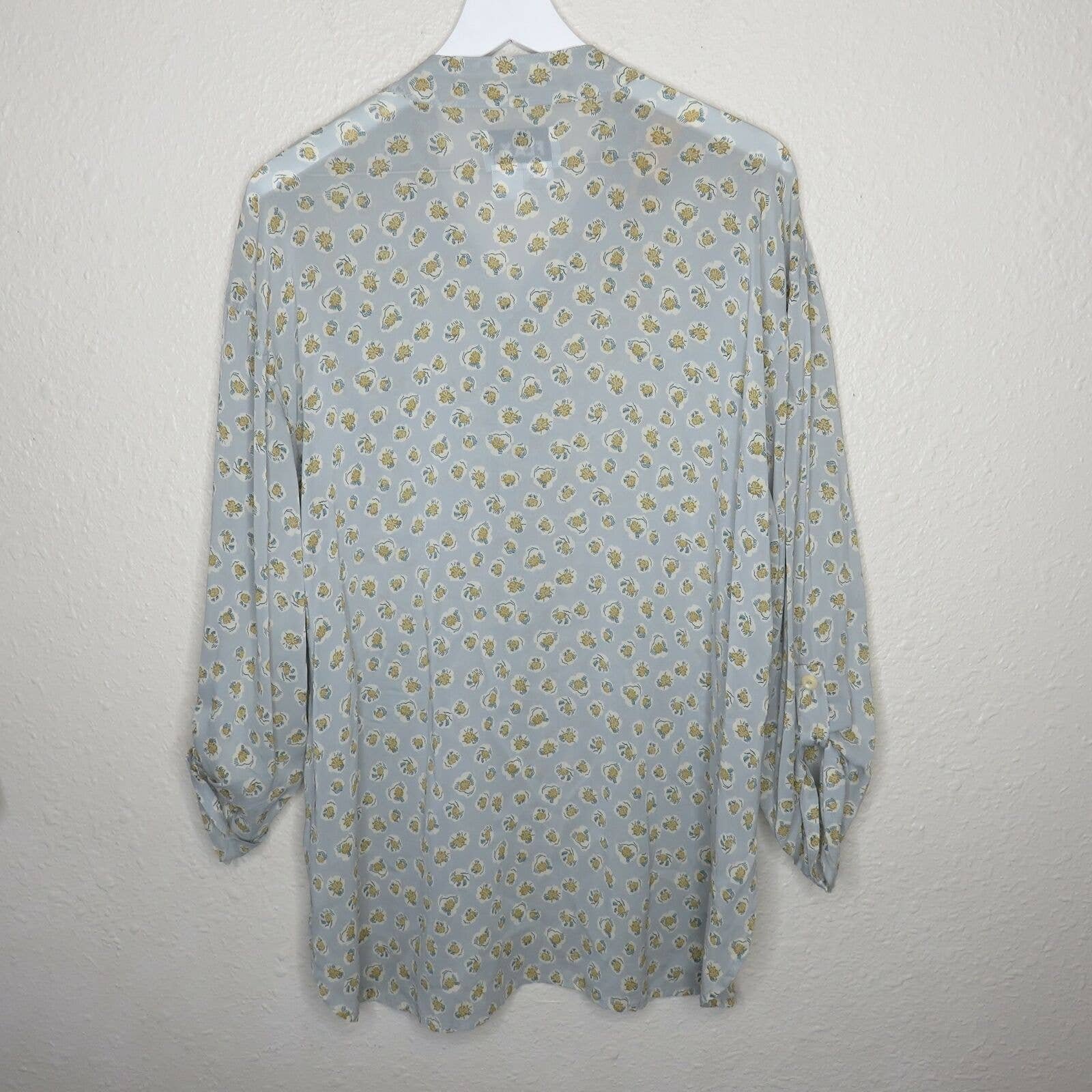 Comfortable Flax Oversized Rayon Floral Pattern Tunic Blouse - Women´s Small M21dgmRKP US Outlet