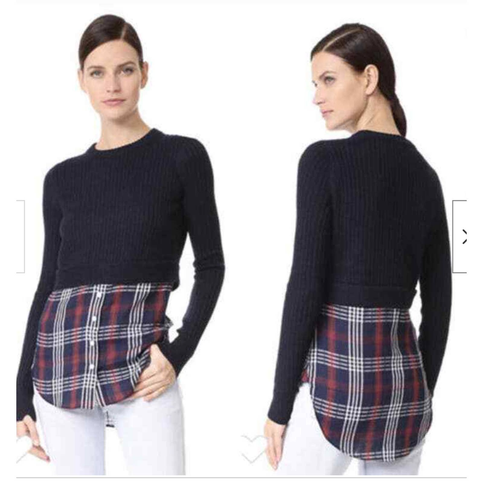 large selection Veronica Beard Garrett Tunic Sweater Fl