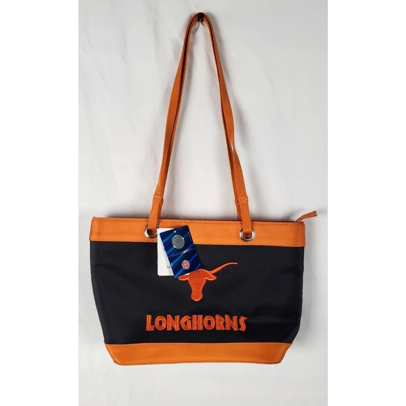 Special offer  TEXAS LONGHORNS Women´s Orange/Black Embroidered Purse New With Tags nYLnaFWqu New Style