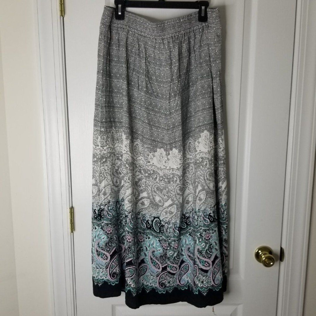 Exclusive Express Maxi Paisley print Skirt in XL omJQldCbl Store Online