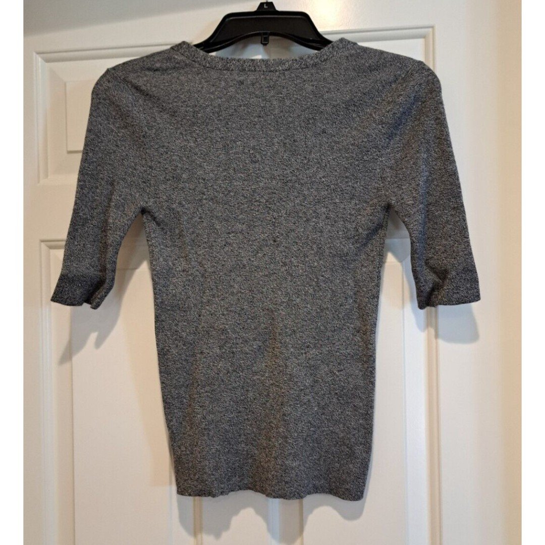 Wholesale price Express Criss Cross Front Ribbed Knit Stretchy Top Size Small Gray ftwDXJErG Online Shop