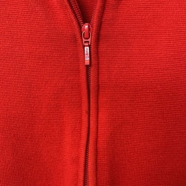 Nice Boutique Essentials- red collared zip up sweater- Size Medium G8Evq6XmL Factory Price